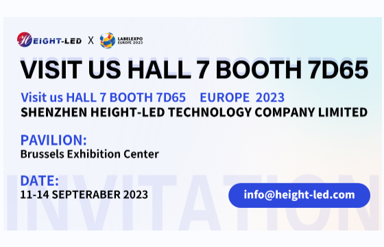 Height-LED at Labelexpo Europe 2023
