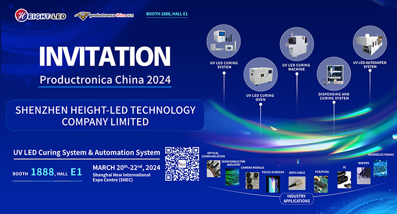 Height-led cordially invites you to attend the 2024 Productronica China