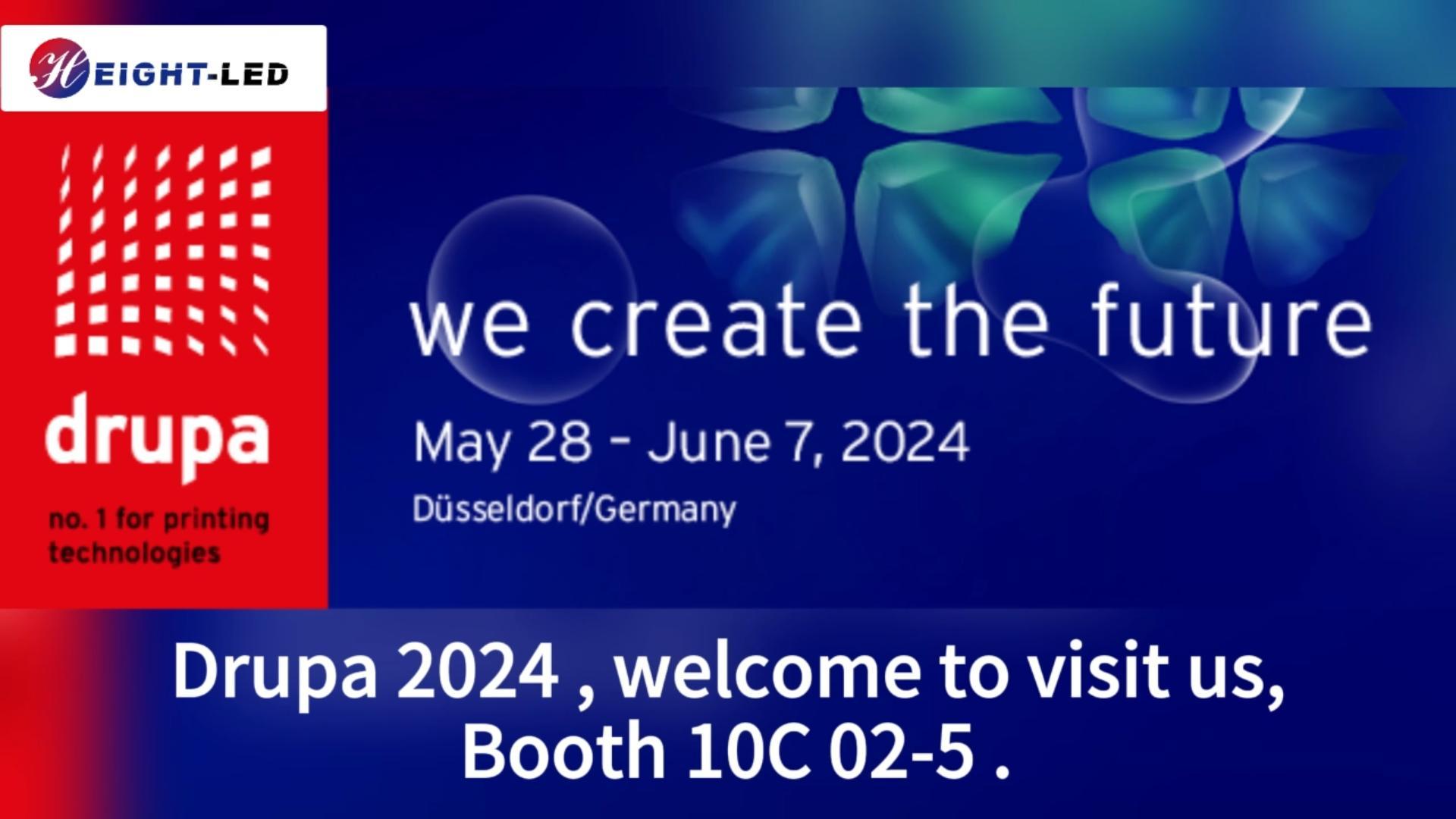 Drupa 2024,welcome to visit us,Booth 10C 02-5