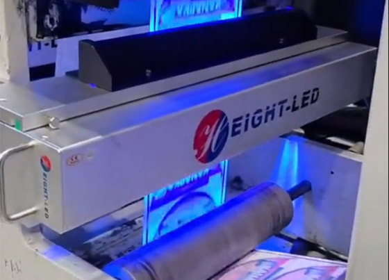 Nilpeter MO3300 Flexo Printing Upgrade to UV LED