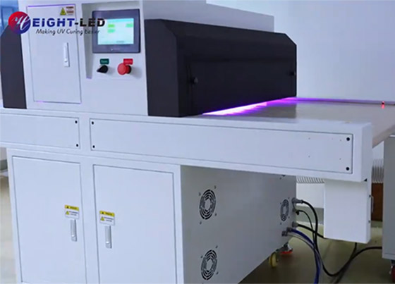 Vacuum Conveyor UV LED Curing System